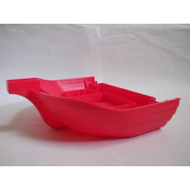 red boat hull giant bow 19 x 22 base