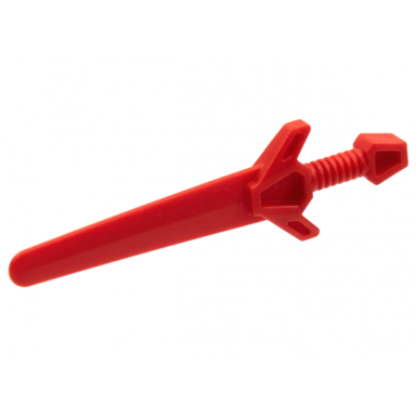 red minifigure weapon sword greatsword angular