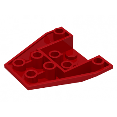 red wedge 4 x 4 triple inverted with connections between 2 studs