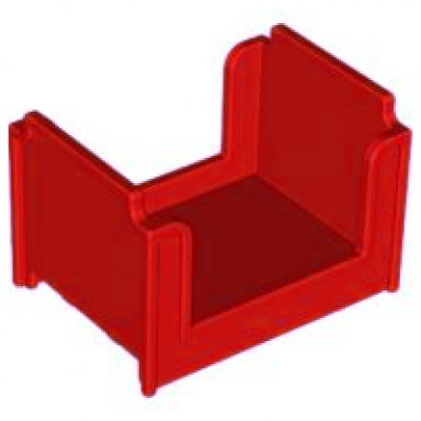 red duplo furniture bunk bed