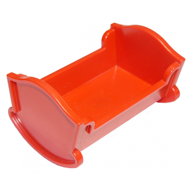 red duplo furniture cradle belville baby crib