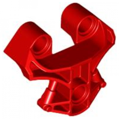 red bionicle toa metru chest cover
