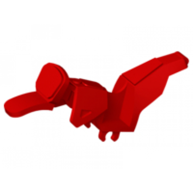 red motorcycle fairing dirt bike