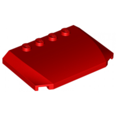 red wedge 4 x 6 x 2 3 triple curved