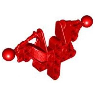 red bionicle toa inika upper torso shoulders section