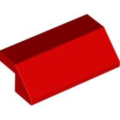 red slope 45 2 x 4 with cutout without studs