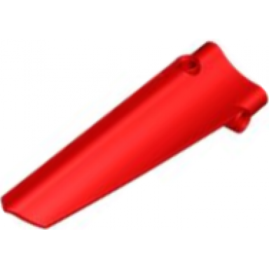 red technic panel inverted fairing 40 long smooth side a