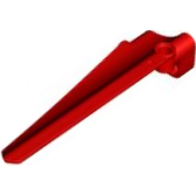 red technic panel inverted fairing 41 long smooth side b