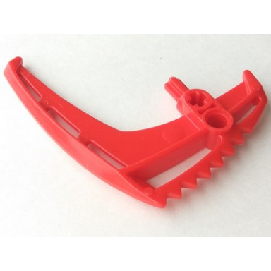 red bionicle weapon claw blade small
