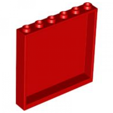 red panel 1 x 6 x 5