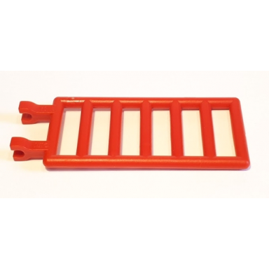 red bar 7 x 3 with 2 open u clips ladder