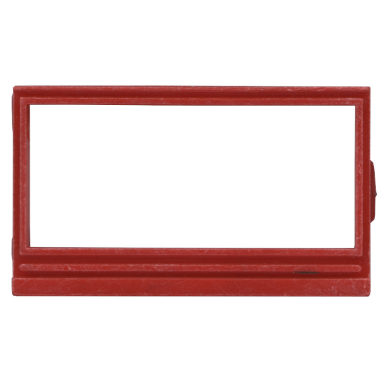 window 1 x 6 x 3 panorama without glass for slotted bricks