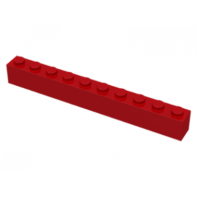 red brick 1 x 10