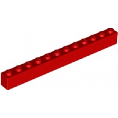 red brick 1 x 12