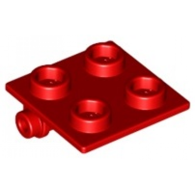 red hinge brick 2 x 2 top plate
