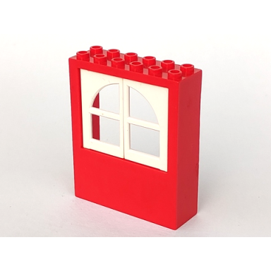 red window 2 x 6 x 6 freestyle with 2 white panes 6236 601