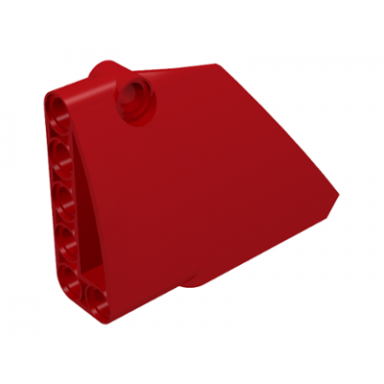 red technic panel fairing 13 large short smooth side a