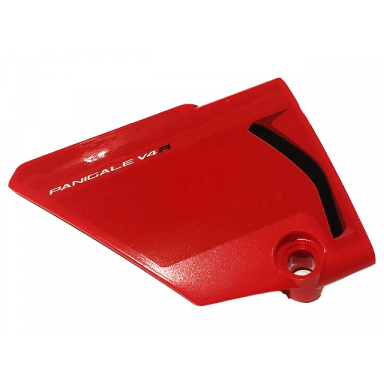 red technic panel fairing 13 large short smooth side a with panigale v4r and black air intake pattern sticker - set 42107