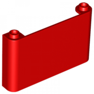 red windscreen 1 x 6 x 3