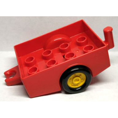 duplo trailer with hitch ends