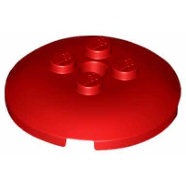 red brick round 4 x 4 x 2 3 dome top with hole