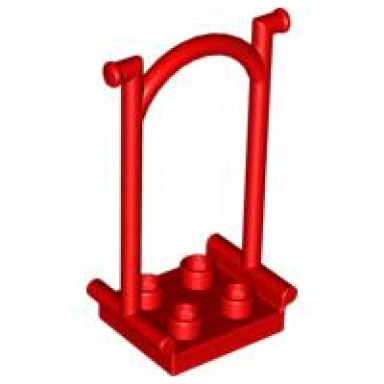 red duplo swing seat