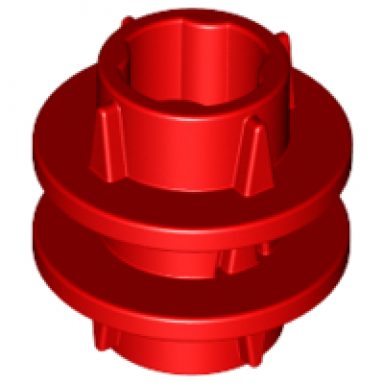 red technic driving ring 2l with 4 teeth