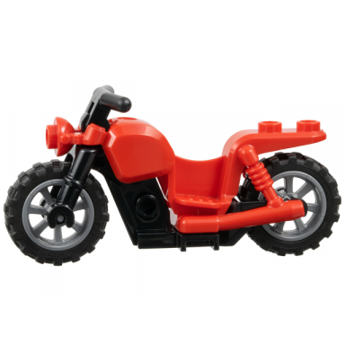 motorcycle chopper with black frame flat silver wheels and black handlebars
