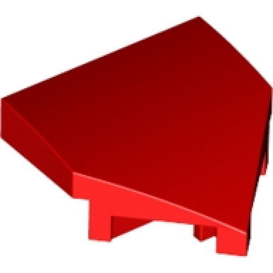 red wedge 2 x 2 x 2 3 pointed