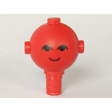 homemaker figure maxifigure head with black eyes and smile pattern