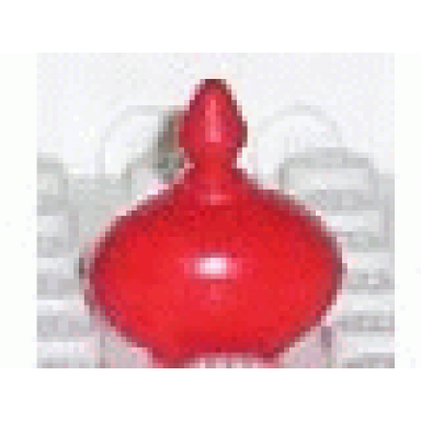 red scala accessories bottle perfume with oval base