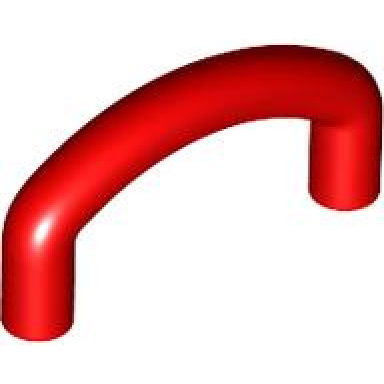 red bar curved with angled ends 1l