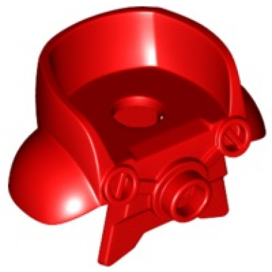 red minifigure armor space with shoulder protection