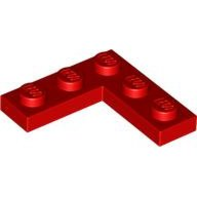 red plate 3 x 3 corner