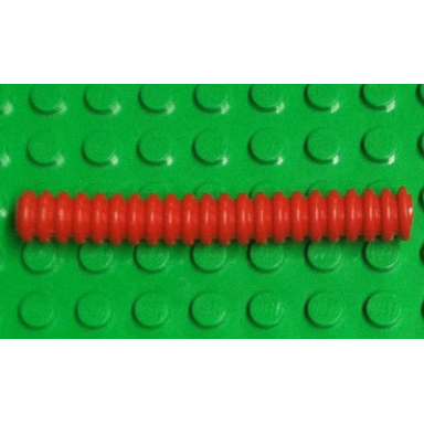 red hose ribbed 7mm d 7l 5.6cm