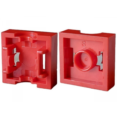 red arm holder brick 2 x 2 - bottom part