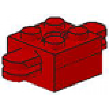 red arm holder brick 2 x 2 with round top hole with arms 792 793 795 homemaker figure maxifigure torso assembly