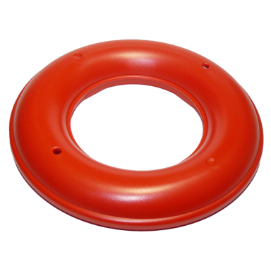 red duplo bath toy 8 x 8 floating ring top