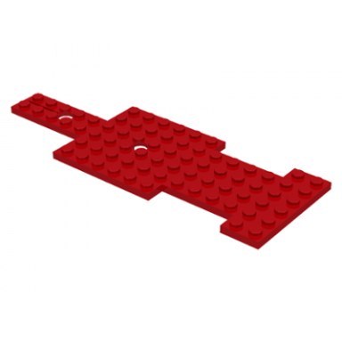 red vehicle base 6 x 17 for steering gear