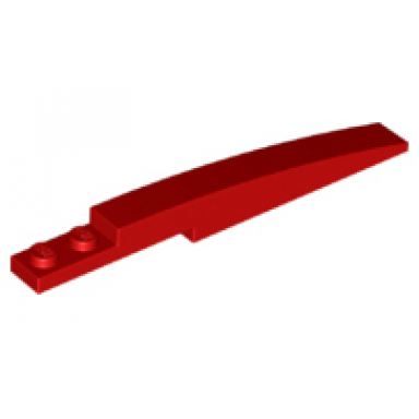 red slope curved 10 x 1
