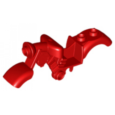 red motorcycle fairing vintage