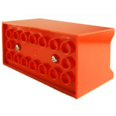 red electric 9v battery box power functions non-rechargeable - bottom part