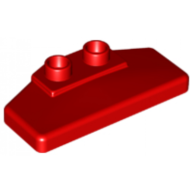 red duplo rear spoiler wing
