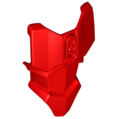 red large figure torso armor with 2 chest holes