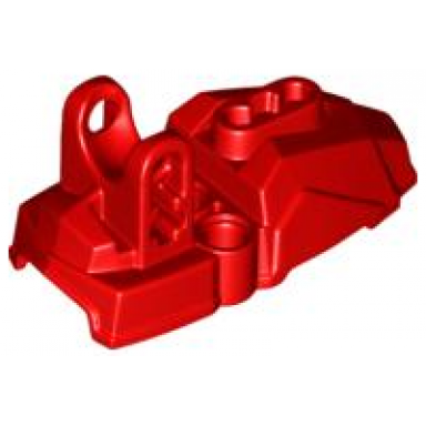 red hero factory foot with ball socket