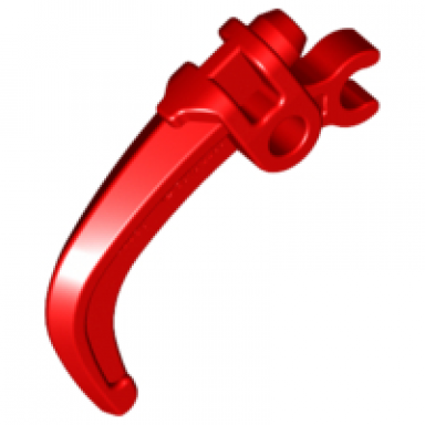 red hero factory weapon claw with clip