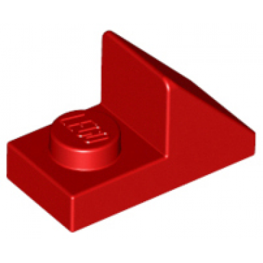 red slope 45 2 x 1 with 2 3 cutout