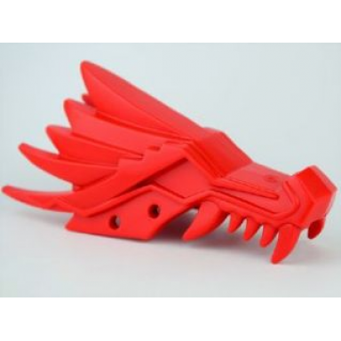 red dragon head ninjago jaw upper
