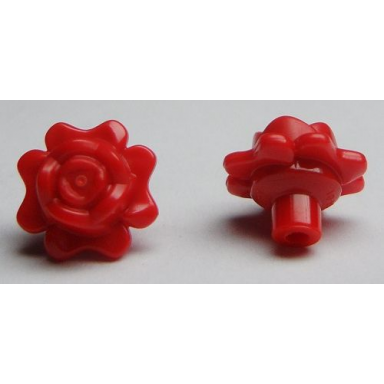 friends accessories flower rose with pin