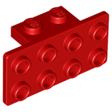 red bracket 1 x 2 - 2 x 4